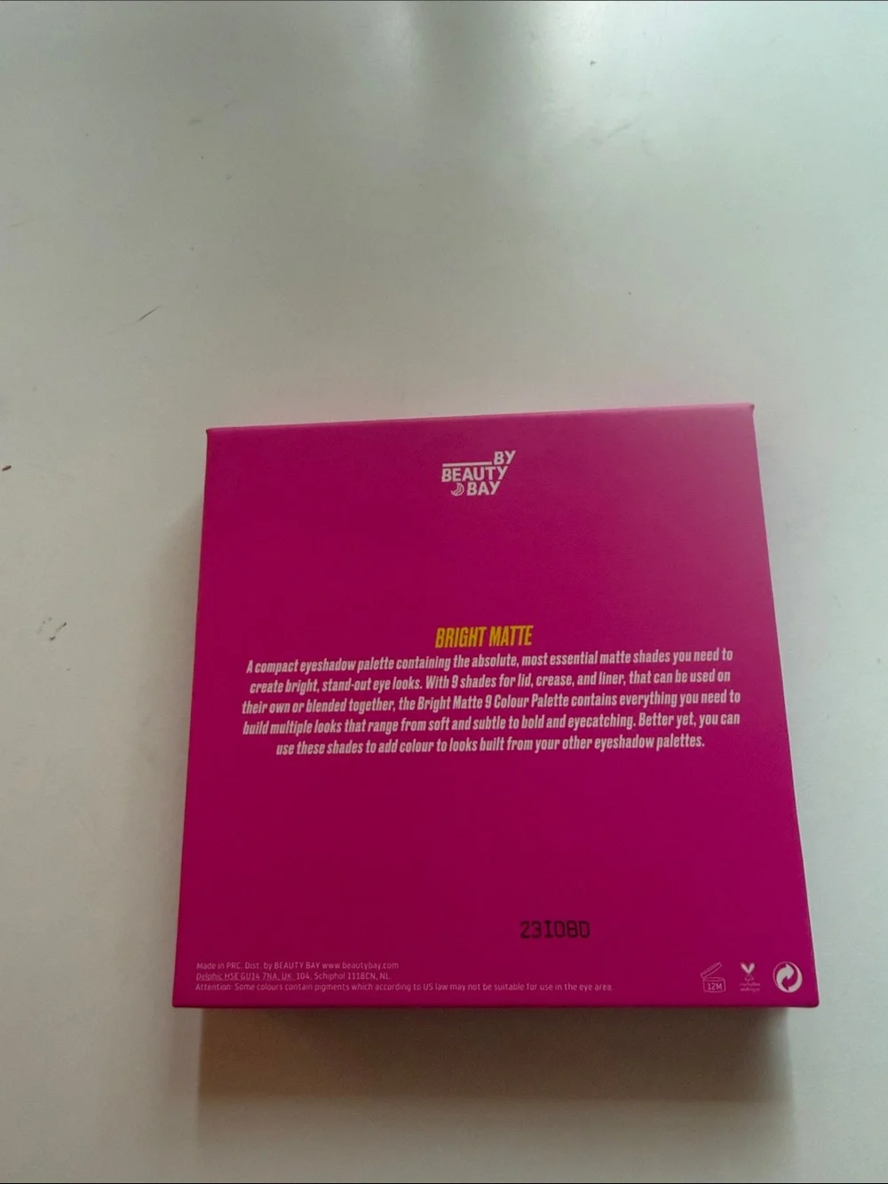 Bright Matte Eyeshadow Palette
